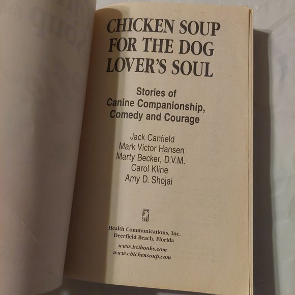 Chicken's Soup for the Dog Lover's Soul - Picture 9 of 9